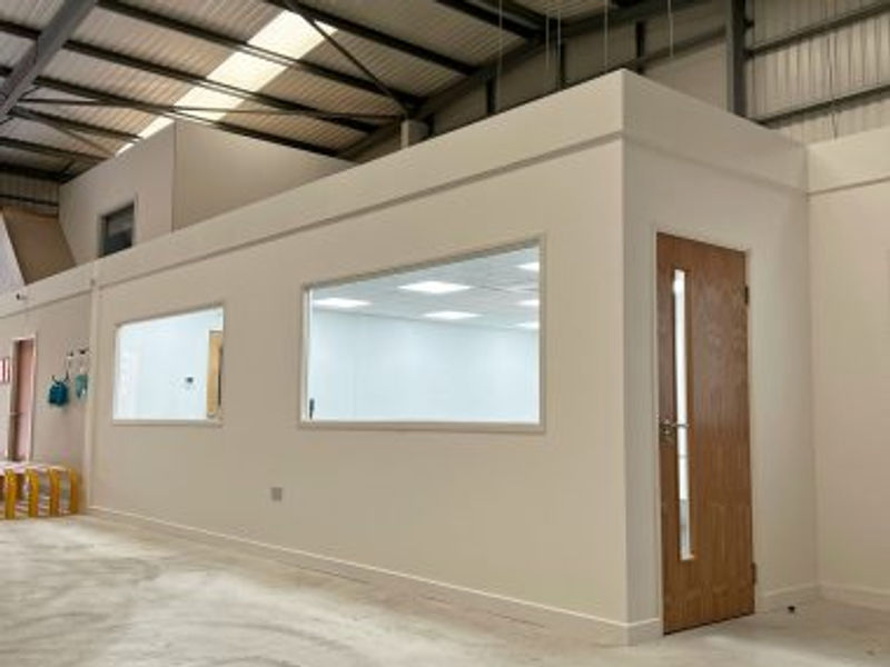 Commercial warehouse office fit-out
