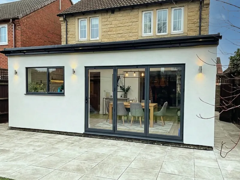 Rear extension in Woodford